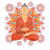 Bouddhisme Mandala Yoga Cadeau Bouddha