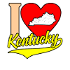 I Heart kentucky gift