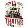 Arrêtez-vous et regardez les trains.