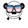 Transgender Transsexual Panda Gift