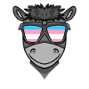 Transgender Transsexual Donkey Gift