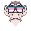 Transgender Transsexual Monkey Gift