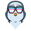 Transgender Transsexual Penguin Gift