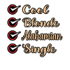 Cool Blonde Alabamese Single Gift