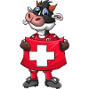 Vache fan suisse