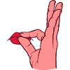 Praise Mouth Kiss Hand Gesture