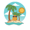 Ani sur l’île ananas été