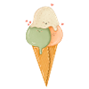 Süßes Eis Summervibes