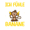 Banane Affe Arbeit