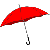 Red umbrella