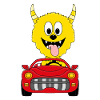 MONSTER - AUTO - CABRIO - TIER - TIERISCH