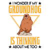 Murmeltier Geschenk Groundhog Day Marmot