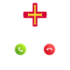 Guernesey appelle les drapeaux lusiger