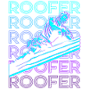 Roofer Roof construction Retro