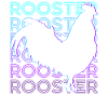 Rooster Chicken Retro
