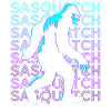 Sasquatch Bigfoot Retro