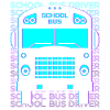 School bus driver Retro