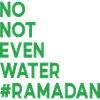 No not even water Ramadan