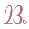 Uroczy numer 23, 23 lata, prezent na 23 urodziny