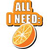 All i need Orange