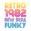 1982 Anniversaire rétro