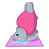 Hippo at Yoga Fitness