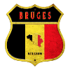 Bruges Belgique Armoiries Drapeaux Design
