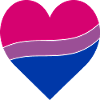 Bisexual Herz | Pride