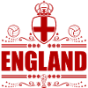ENGLAND RED LINEART