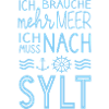 Sylt lustiger Spruch