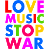Love music stop war