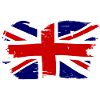 Union Jack British Flag With Grunge