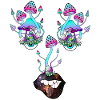 Magic Mushrooms Mushroom Face