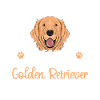 Bienheureux Golden Retriever Obsédé Drôle