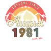 Août 1981 Édition limitée
