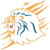 Mutiger Löwe