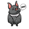 Bat Kawaii Animal Halloween