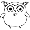 owl,drawing,pencil,comic,black