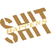 Humor Motto Shit happens