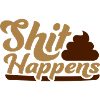 Poop pile shit happens