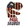 Patriotic Paul Dinosaur Paulsaurus