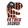 Patriotic Patrick Dinosaur Patricksaurus