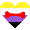 Nonbinary Puppy Play LGBTQ Pride