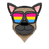 Pansexual German Shepherd Dog