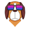 Cadeau de chien bisexuel Saint-Bernard