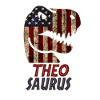 Patriotic Theo Dinosaur Theosaurus