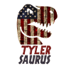 Patriotic Tyler Dinosaur Tylersaurus