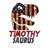 Patriotic Timothy Dinosaur Timothysaurus