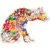 Bunte Hyäne