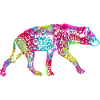Bunte Hyäne